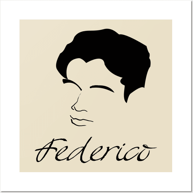 Federico Garcia Lorca Wall Art by PoetandChef